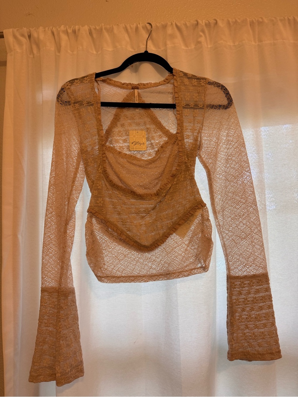 Free People lace top
